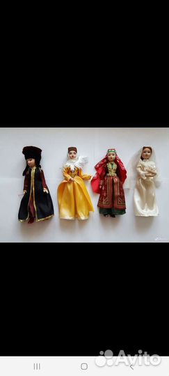 Куклы в народных костюмах деагостини