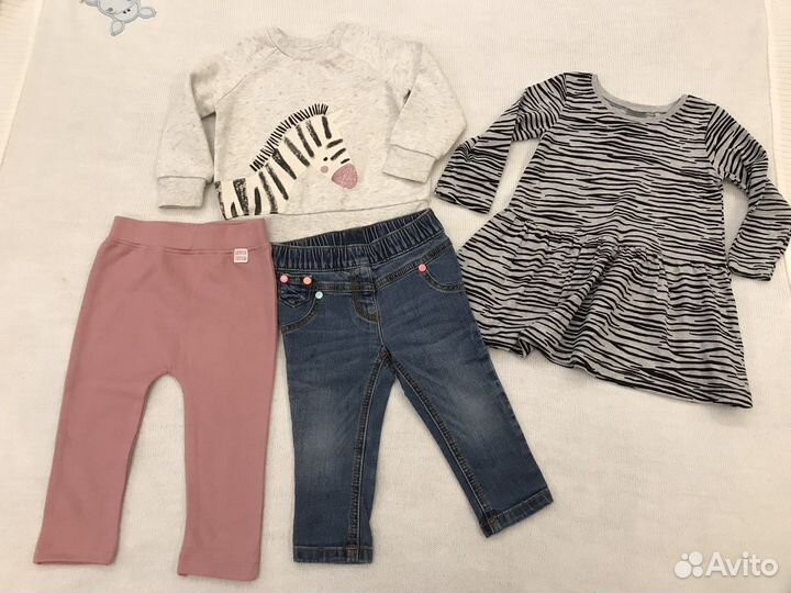 Комплекты для девочки next /74