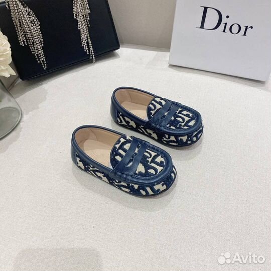 Детские мокасины Dior