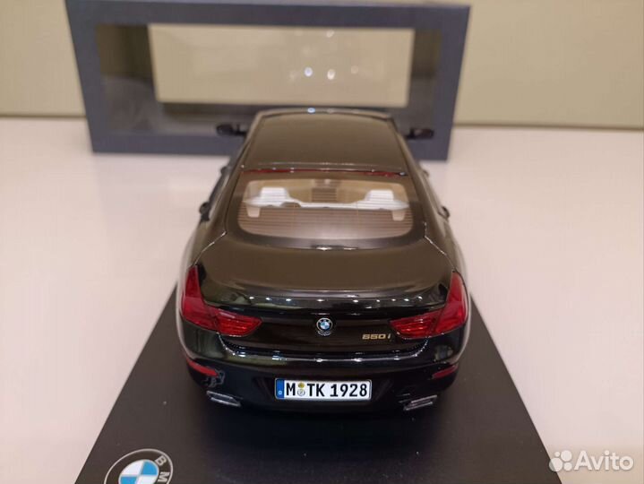 BMW 6 Gran Coupe lll (F06/F13/F12) 13г Черный 1:18