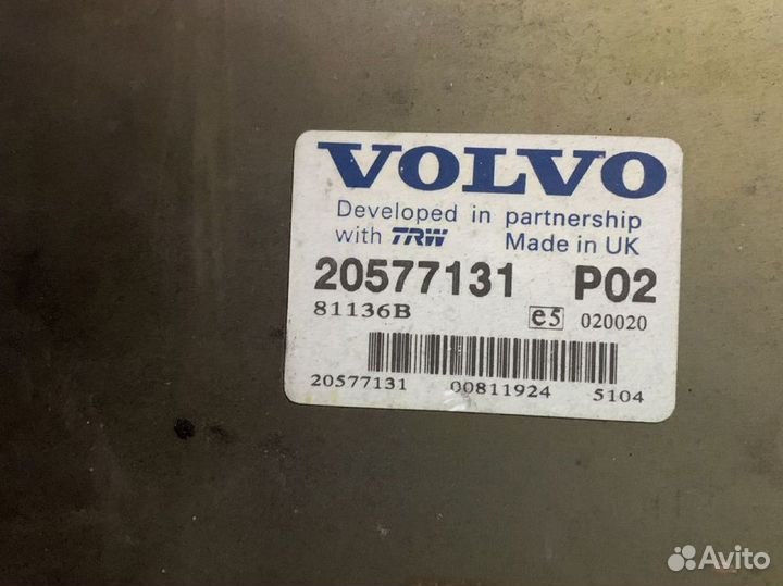 Блок управления двигателем volvo fh 12