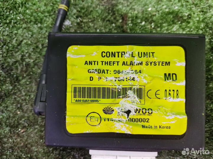 Блок управления сигнализацией Chevrolet Spark M20