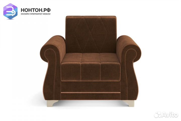 Кресло Порто коричневое