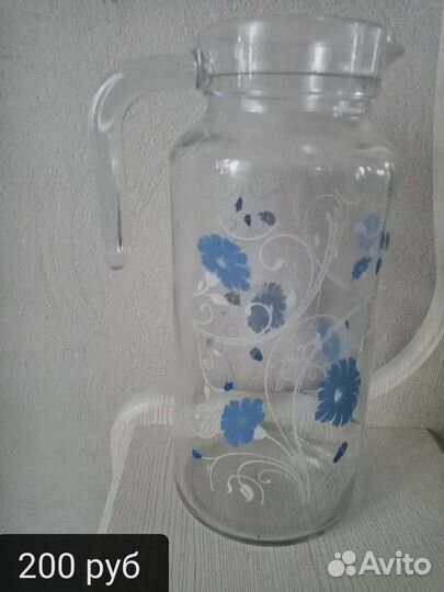 Графины разных видов. Винтаж