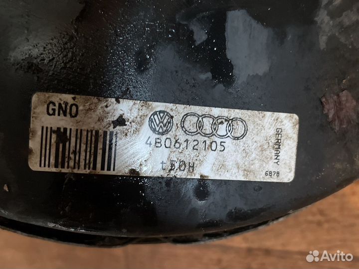 Тормозной вакум и глагый цилиндр audi