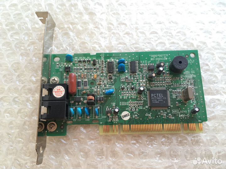 PCI модем zyxel
