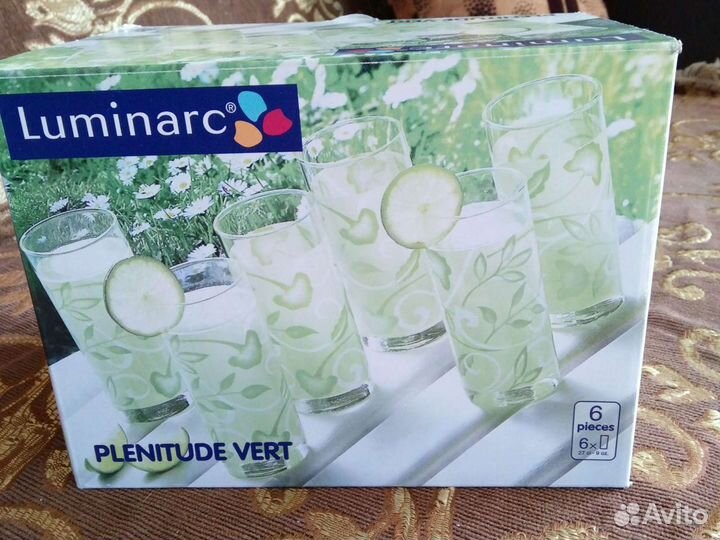 Набор стаканов на 6 персон