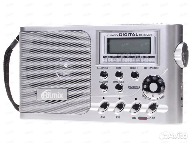 Цифр. Радиоприемник с электронными часами RPR1380