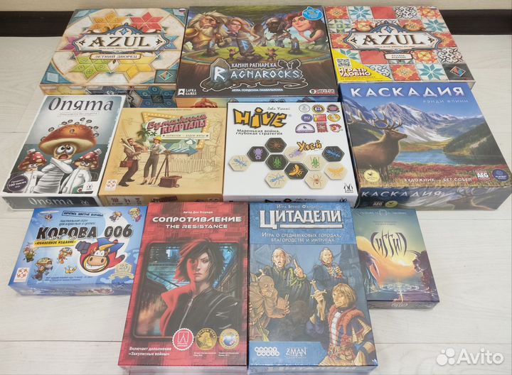 Настольные игры новые (в плёнке)