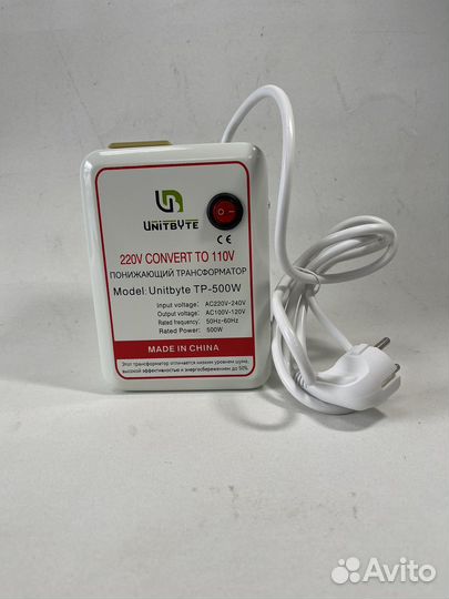 Преобразователь напряжения с 220 на 110
