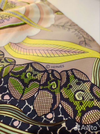 Шелковый платок Hermes