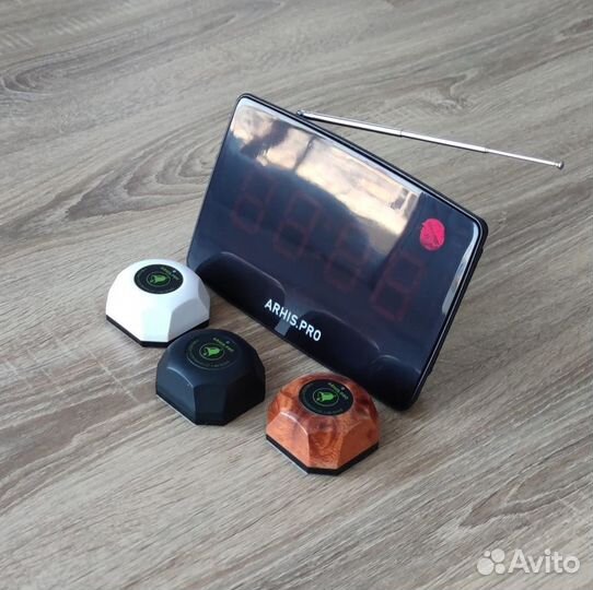 Табло вызова персонала и кнопки модель Бургер