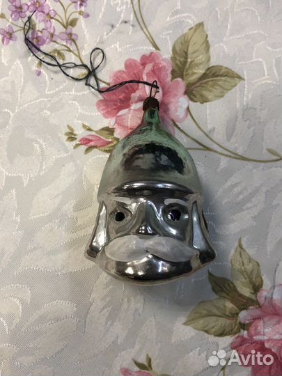 Ёлочная ишрушка. Голова богатыря