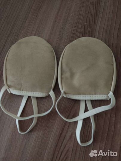 Полу балетки 39-40 р телесные