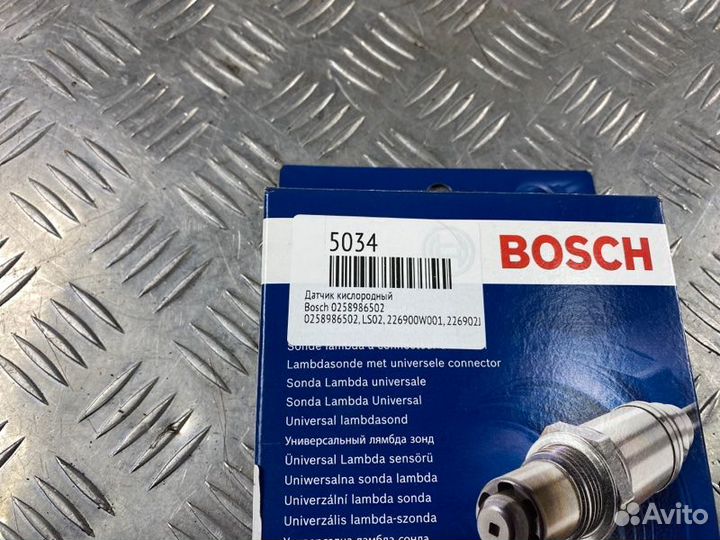 Датчик кислородный Bosch 0258986502