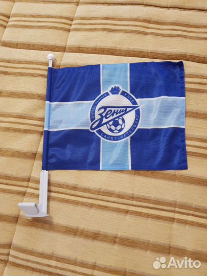 Флаг зенит флаг для машины футбольного клуба зенит