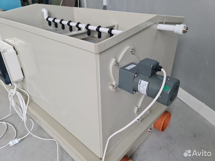 Барабанный фильтр для пруда и узв 100куб (d5i4)