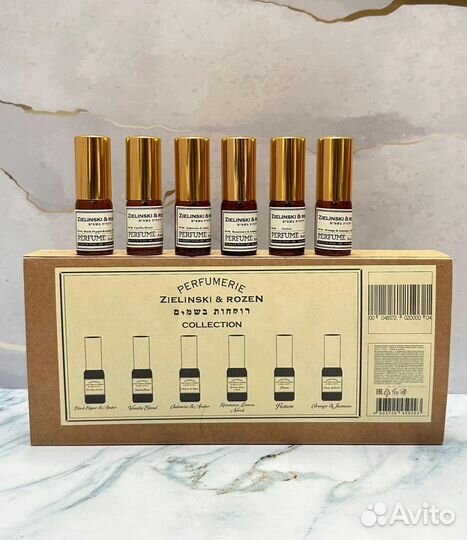 Оригинальный набор Zielinski &Rozen 6x10ml