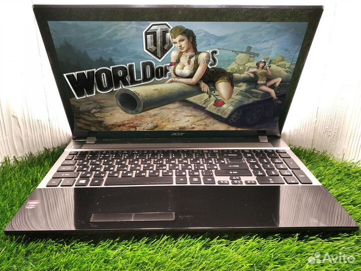 4-х ядерный Acer c SSD + AMD + Карта 2GB+ Гарантия