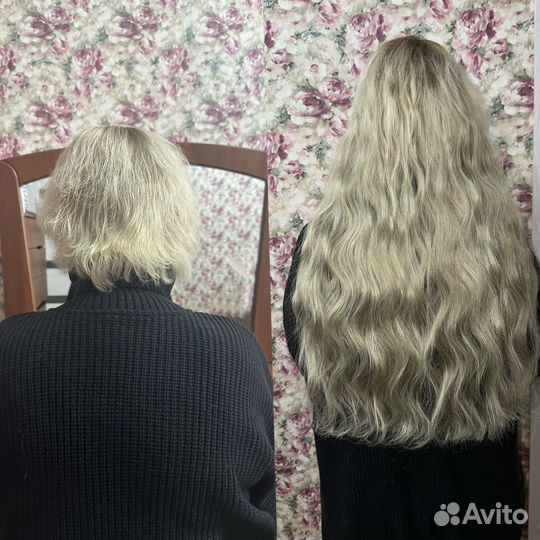 Наращивание био и натуральных волос