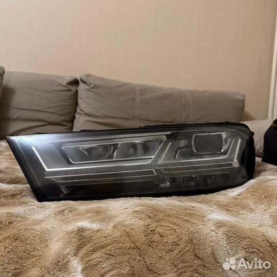 Фары на Ауди Q7 2016г Фул лед