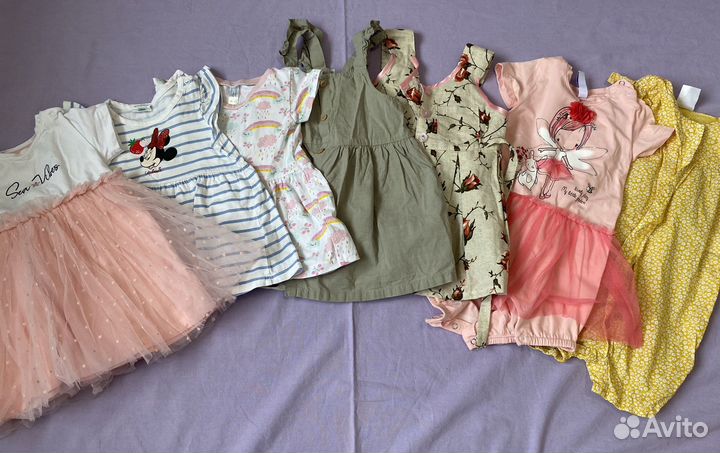 Пакет вещей на девочку 74 – 80