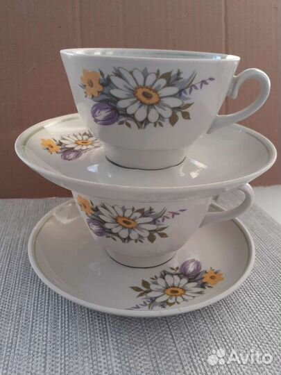 Чашка с блюдцем