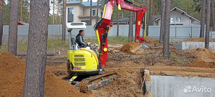 Услуги мини экскаватора