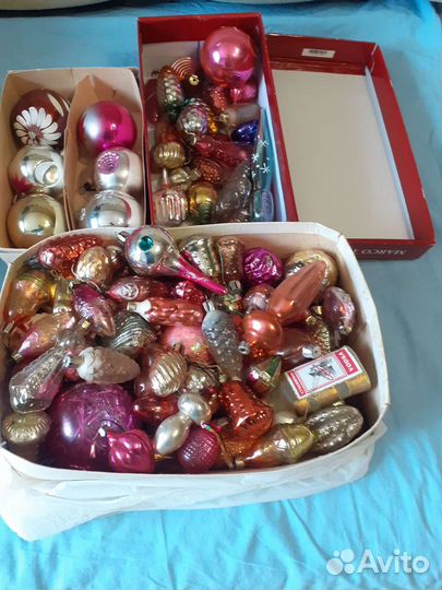 Елочные игрушки СССР