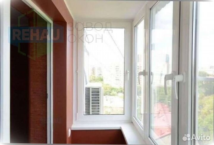 Пластиковое окно с установкой