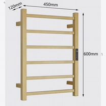 Полотенцесушитель электрический золотой