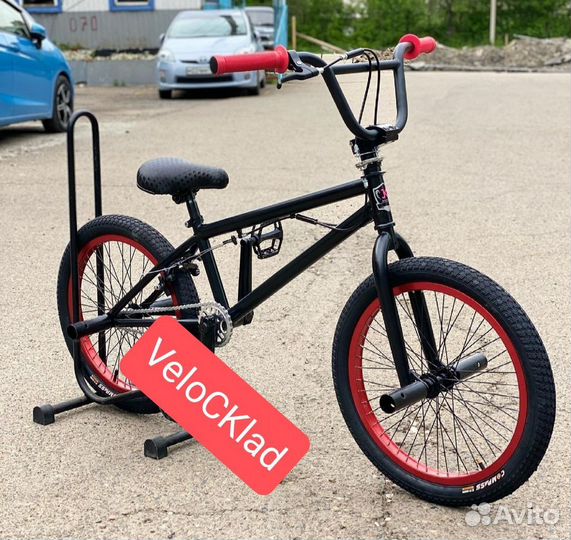 Трюковой велосипед bmx алюминиевая рама