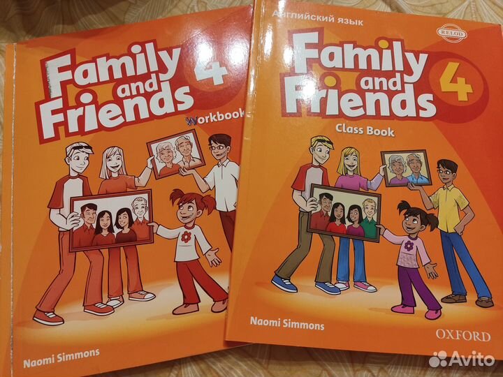 Учебник по англ языку 4 класс Family and friends