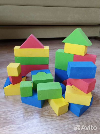 Мягкий конструктор edushape от 6 мес