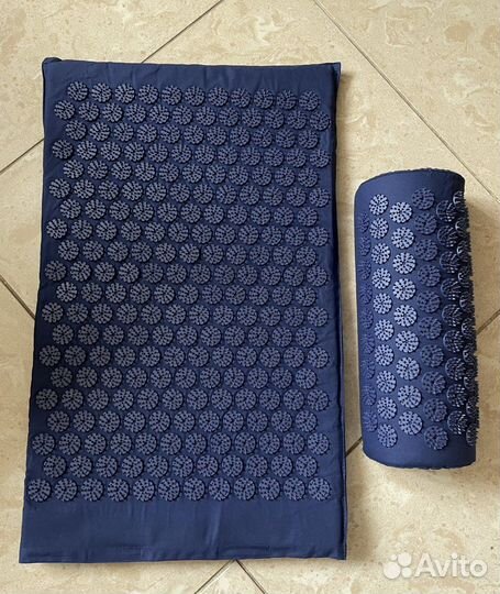 Массажный коврик (аппликатор) + подушка + чехол