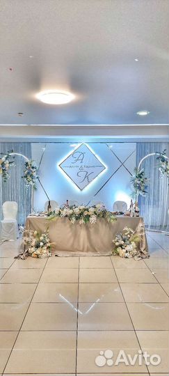 Оформление свадьбы, юбилеев, детские дни рождения