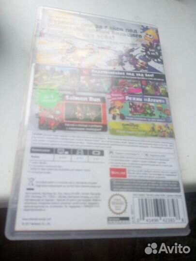Игра на nintendo switch Splatoon 2