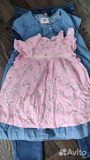 Вещи пакетом для девочки 116-122