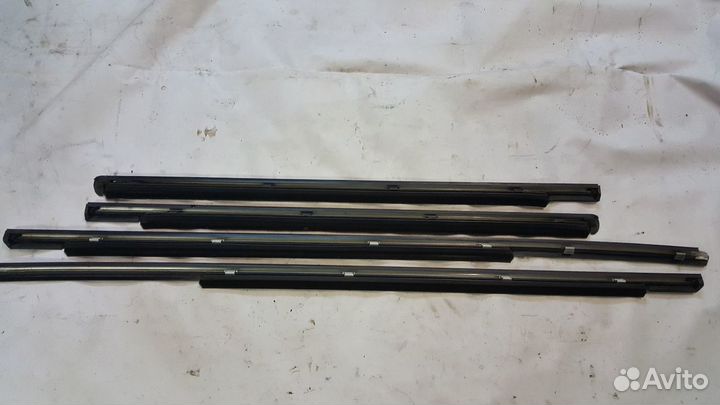 Молдинги дверей верхние хром мерседес w220 mb