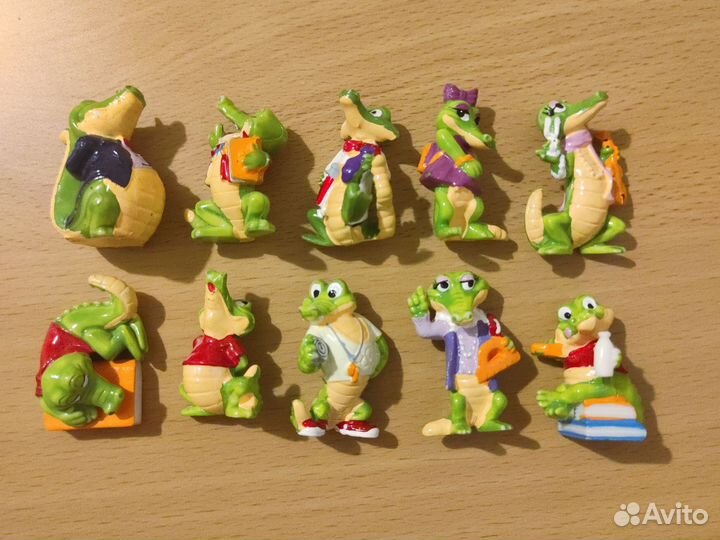 Киндер сюрприз крокодилы