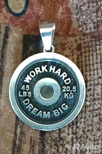 Кулон серебро