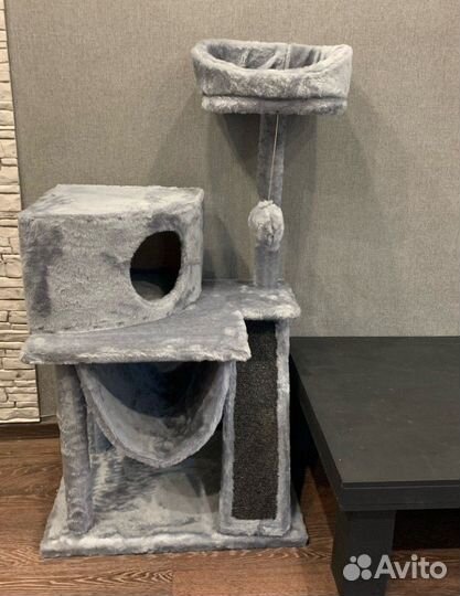 Домик для кошки с когтеточкой