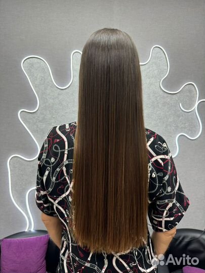 Кератиновое выпрямление волос,ботокс волос