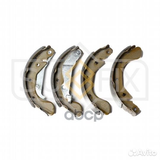 Барабанные тормозные колодки зад прав/лев s