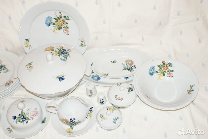 Столовый сервиз Kahla ГДР коллекция 