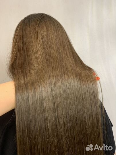 Кератиновое выпрямление ботокс волос нанопластика