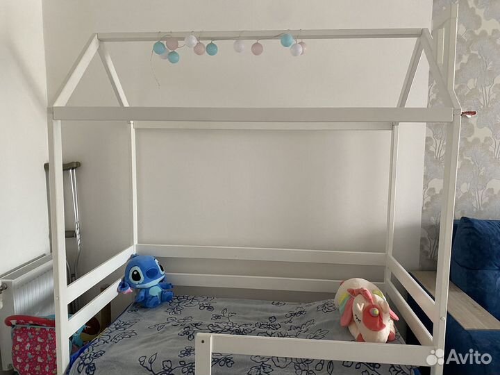 Детская кроватка домик 160*80