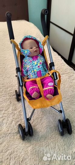 Стульчик для кормления и коляска трость Demi baby