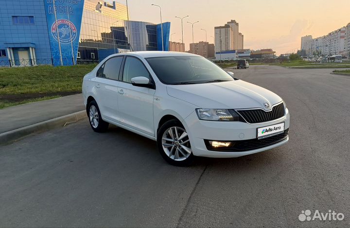 Skoda Rapid 1.6 МТ, 2018, 85 800 км