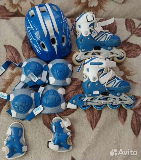 Роликовые коньки детские раздвижные